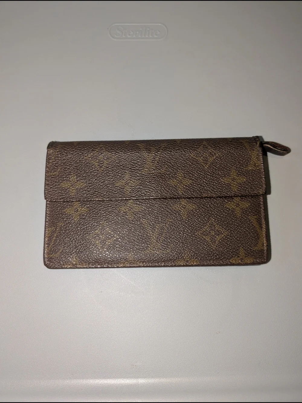 Vintage Authentic Louis Vuitton Monogram Porte Tresor International Long Wallet